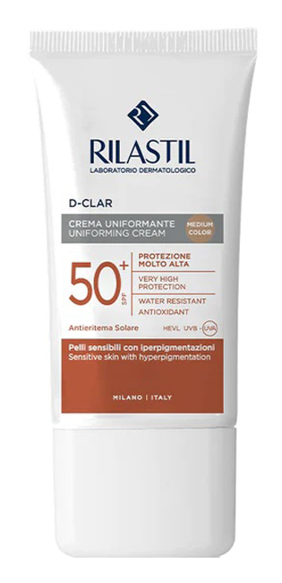 RILASTIL SUN SYSTEM D-CLAR MEDIUM SPF50+ 40 ML - Metafarm