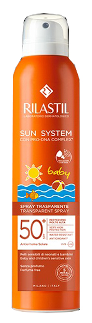 RILASTIL SUN SYSTEM BABY SPRAY VAPO SPF50+ 200 ML - Metafarm