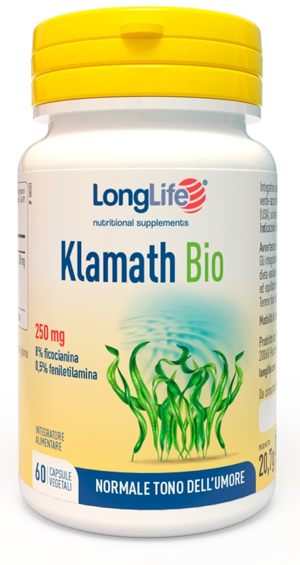 LONGLIFE KLAMATH BIO 60 CAPSULE VEGETALI - Metafarm