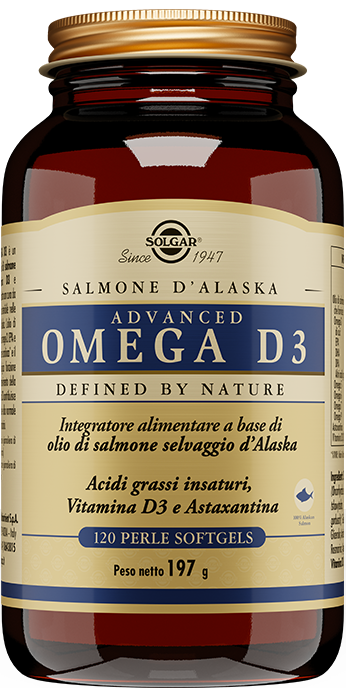 ADVANCED OMEGA D3 120 PERLE SOFTGEL - Metafarm