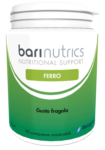 BARINUTRICS FERRO FRAGOLA ITA 90 COMPRESSE - Metafarm