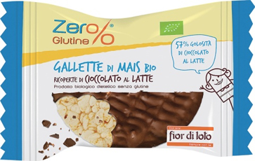 ZER% GLUTINE GALLETTE MAIS RICOPERTE DI CIOCCOLATO AL LATTE BIO 32 G - Metafarm