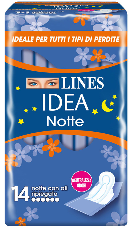 LINES IDEA NOTTE CON ALI RIPIEGATE 14 PEZZI - Metafarm