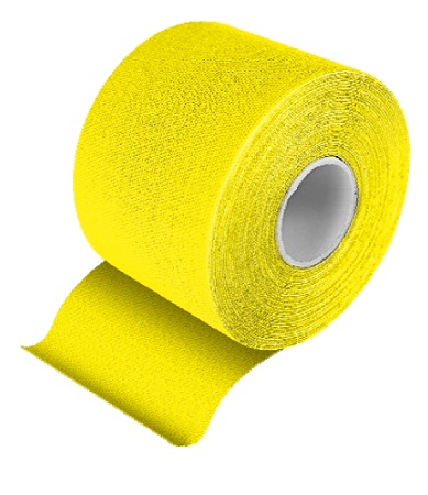 KINESIOTAPING M 5 X 5 CM GIALLO - Metafarm