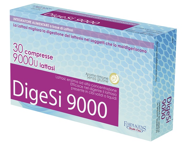 DIGESI 9000 30 COMPRESSE 9000U LATTASI - Metafarm