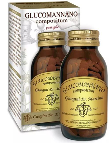 GLUCOMANNANO COMPOSITUM 180 PASTIGLIE 90 G - Metafarm