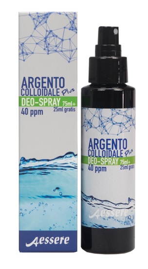 ARGENTO COLLOIDALE PLUS DEODORANTE SPRAY 75 ML + 25 ML - Metafarm