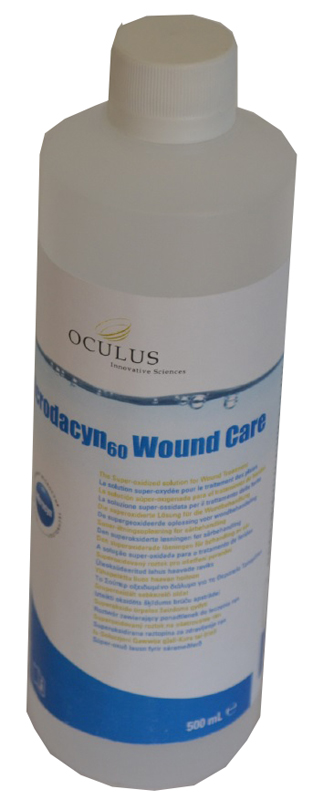 MEDICAZIONE STERILE SOLUZIONE SUPEROSSIDATA PER DETERSIONE FERITE MICRODACYN 60 WOUNDCARE 500 ML 1 PEZZO - Metafarm