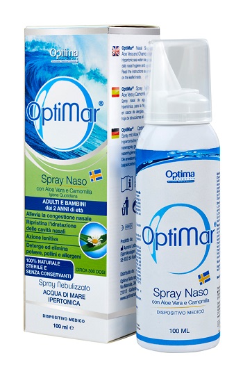 OPTIMAR SPRAY NASO ALOE CAMOMILLA 100 ML - Metafarm
