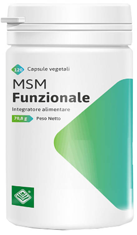 MSM FUNZIONALE 120 CAPSULE DA 590 MG - Metafarm