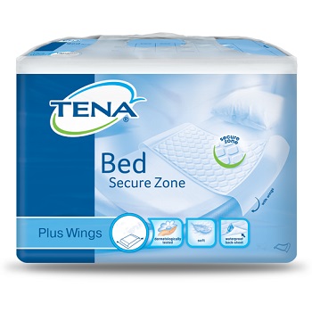 TRAVERSA PER INCONTINENZA TENA BED PLUS RIMBOCCABILE 80X180 CM PLUS 20 PEZZI - Metafarm