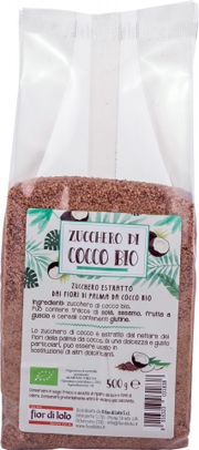FIOR DI LOTO ZUCCHERO DI COCCO BIO 500 G - Metafarm