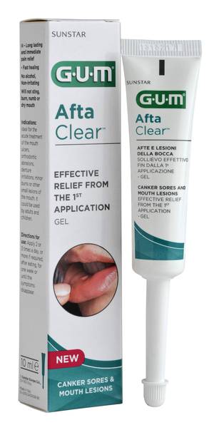 GUM AFTACLEAR GEL 10 ML - Metafarm