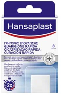 CEROTTO HANSAPLAST GUARIGIONE RAPIDA 8 PEZZI - Metafarm