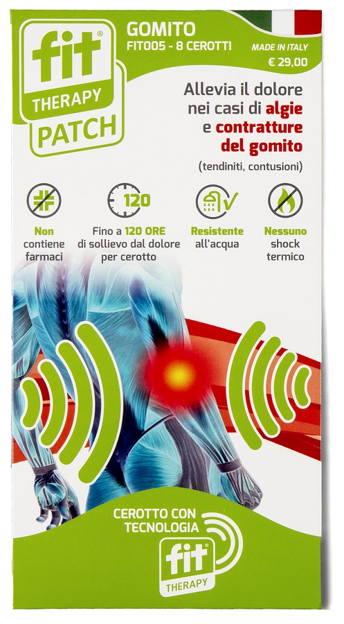 CEROTTO FIT THERAPY GOMITO 8 PEZZI - Metafarm