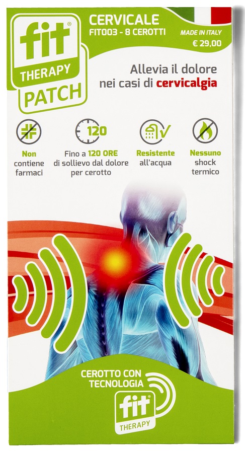 CEROTTO FIT THERAPY CERVICALE 8 PEZZI - Metafarm