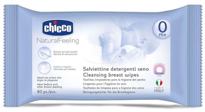 CHICCO SALVIETTE DETERGENTE SENO 80 PEZZI - Metafarm