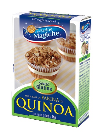 LE FARINE MAGICHE IPAFOOD MIX FARINA A BASE DI QUINOA SENZA LIEVITO E SENZA GLUTINE 200 G - Metafarm