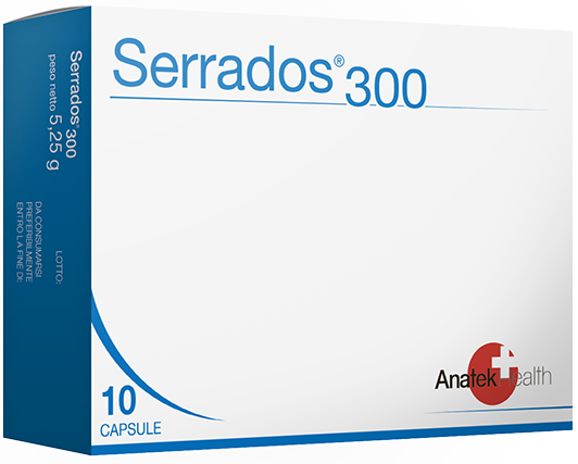 SERRADOS 300 10 CAPSULE - Metafarm