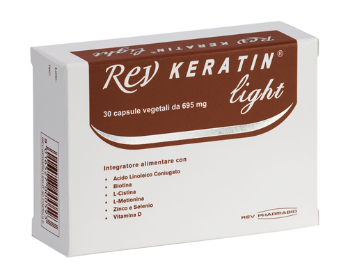 REV KERATIN LIGHT 30 CAPSULE - Metafarm