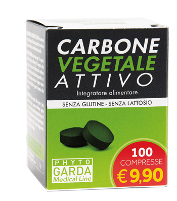 CARBONE VEGETALE ATTIVO 100 COMPRESSE - Metafarm