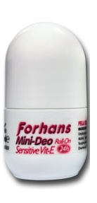 FORHANS COSMETIC ROLL-ON SENSITIVE VIT E 50 ML - Metafarm