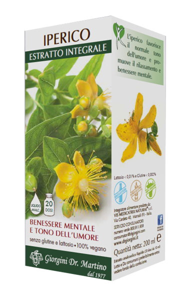 IPERICO ESTRATTO INTEGRALE 200 ML - Metafarm
