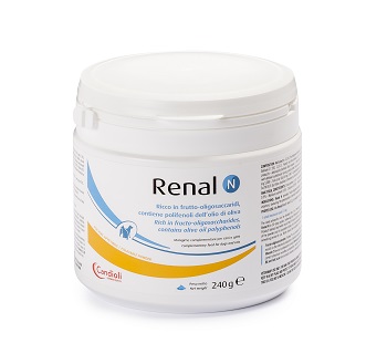 RENAL N MANGIME COMPLEMENTARE PER CANI E GATTI BARATTOLO 240 G - Metafarm