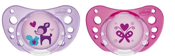 CHICCO SUCCHIETTO AIR GIRL IN CAUCCIU' 6-16 MESI 2 PEZZI - Metafarm