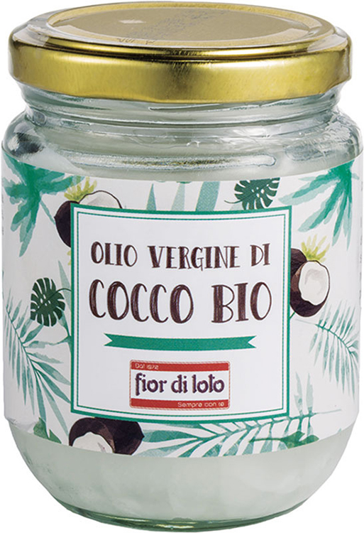 FIOR DI LOTO OLIO VERGINE DI COCCO BIO 200 ML - Metafarm