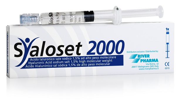 SIRINGA INTRA-ARTICOLARE SYALOSET 2000 ACIDO IALURONICO 1,5% 2 ML 1 PEZZO - Metafarm