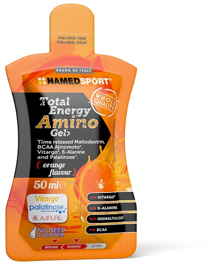 TOTAL ENERGY AMINO GEL ORANGE FLAVOUR 50 ML - Metafarm