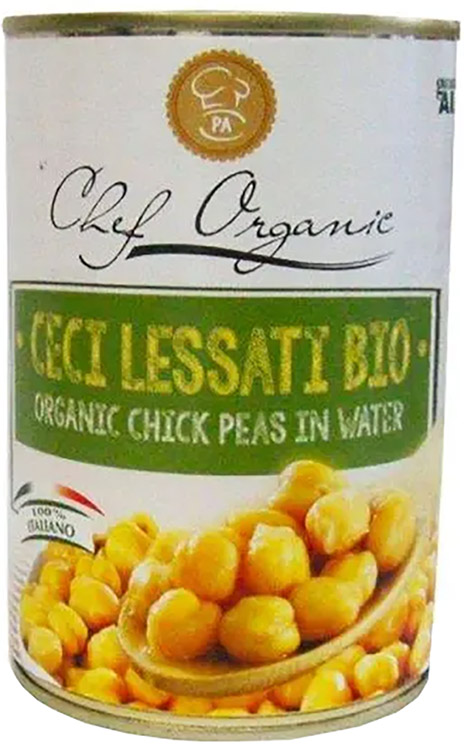 CHEF ORGANIC CECI LESSATI 400 G - Metafarm