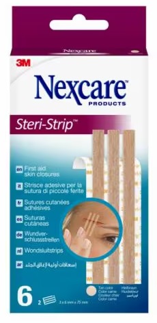CEROTTO PER SUTURA STERI STRIP SKIN 6X75 MM 6 STRISCE - Metafarm