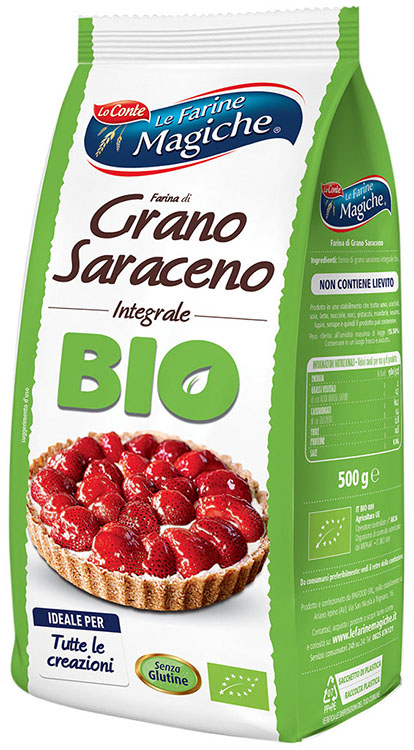 IPAFOOD FARINA MIX GRANO SARACENO BIOLOGICO 500 G - Metafarm