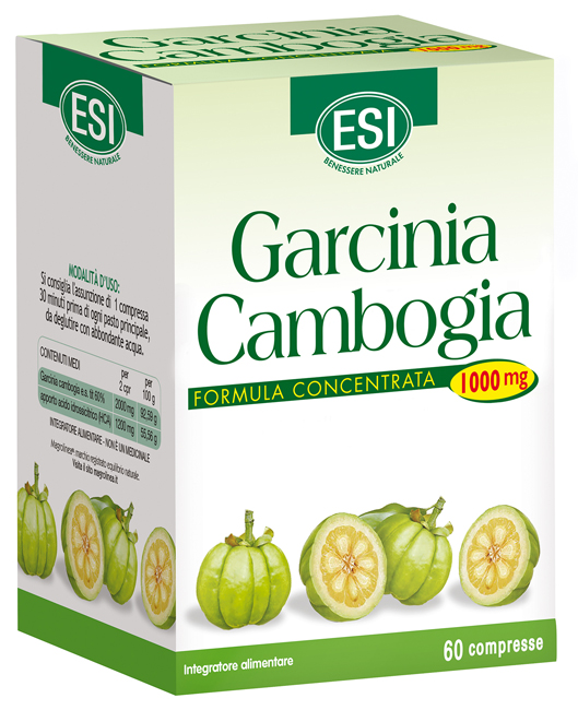ESI GARCINIA CAMBOGIA 1000 MG 60 COMPRESSE - Metafarm