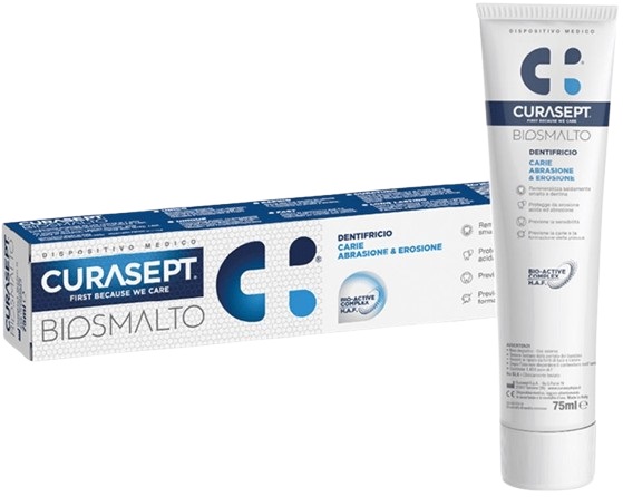 CURASEPT BIOSMALTO CARIE DENTIFRICIO 75 ML - Metafarm