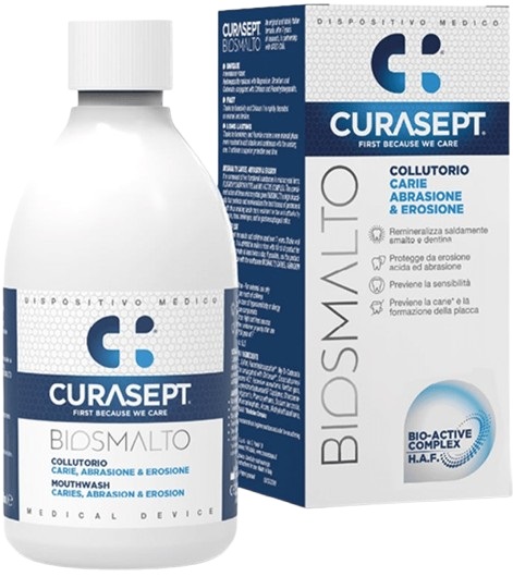 CURASEPT BIOSMALTO COLLUTORIO CARIE ABRASIONE&EROSIONE 300 ML - Metafarm
