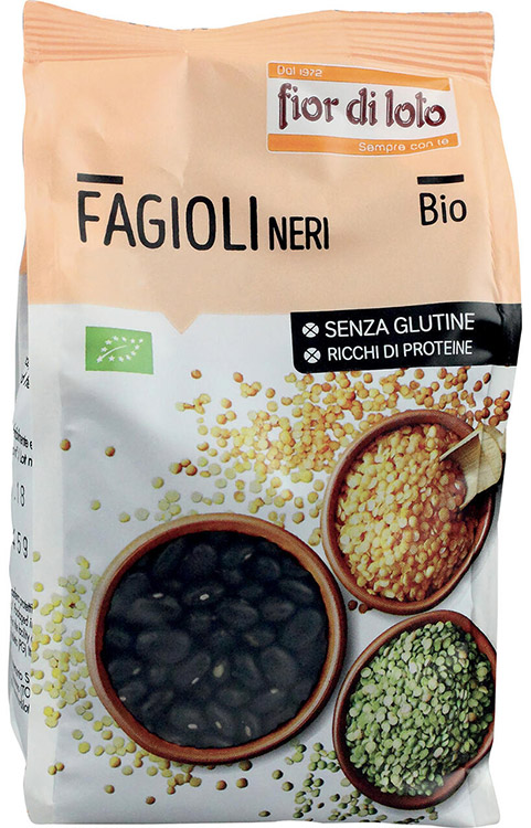 FAGIOLI NERI SENZA GLUTINE BIO 400 G - Metafarm