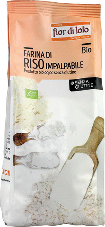 FARINA RISO IMPALPABILE SENZA GLUTINE BIO 375 G - Metafarm