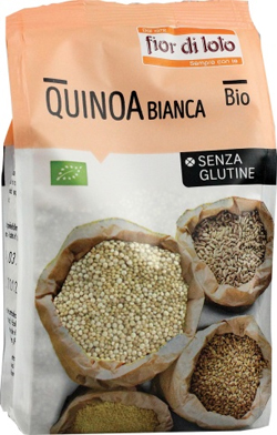 FIOR DI LOTO QUINOA BIANCA SENZA GLUTINE BIO 400 G - Metafarm