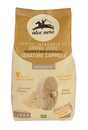 FARINA INTEGRALE SENATORE CAPPELLI BIO MACINATA A PIETRA 500 G - Metafarm