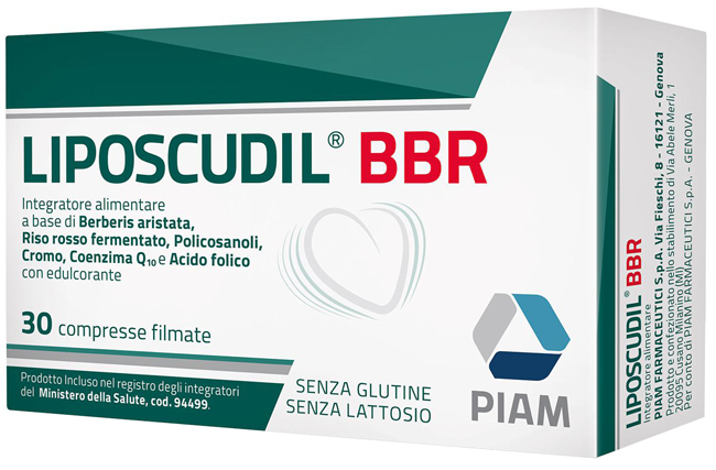 LIPOSCUDIL BBR 30 COMPRESSE - Metafarm