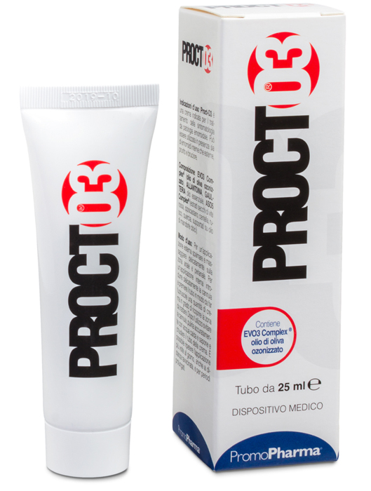 PROCTO3 CREMA PER TRATTAMENTO EMORROIDI 25 ML - Metafarm
