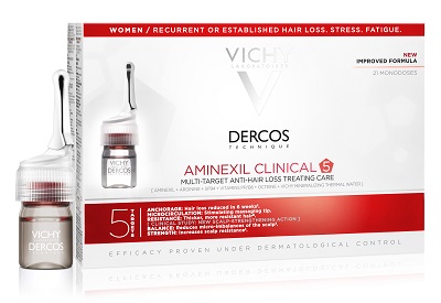 DERCOS AMINEXIL FIALE 21 DONNA 6 ML - Metafarm