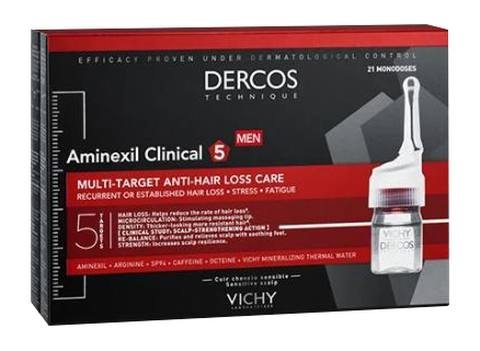 DERCOS AMINEXIL FIALE 42 UOMO 6 ML - Metafarm