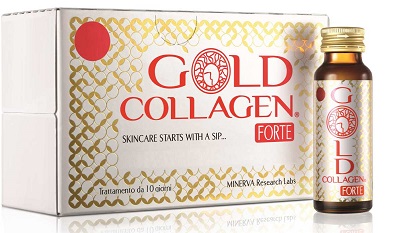 GOLD COLLAGEN FORTE 10 FLACONI - Metafarm