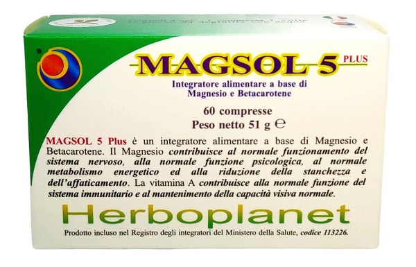 MAGSOL 5 PLUS 60 COMPRESSE - Metafarm