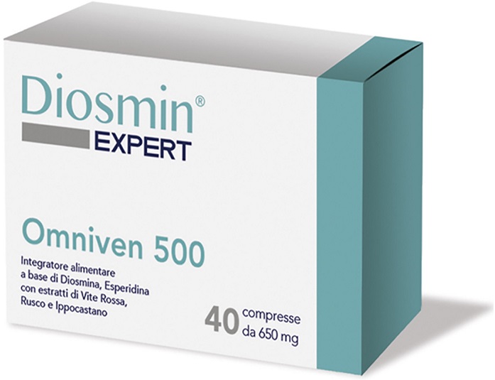 DIOSMIN EXPERT OMNIVEN 500 40 COMPRESSE - Metafarm