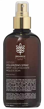 ORGANICS PHARM VOLUMIZING SPRAY MILLET AND SOY 250 ML - Metafarm